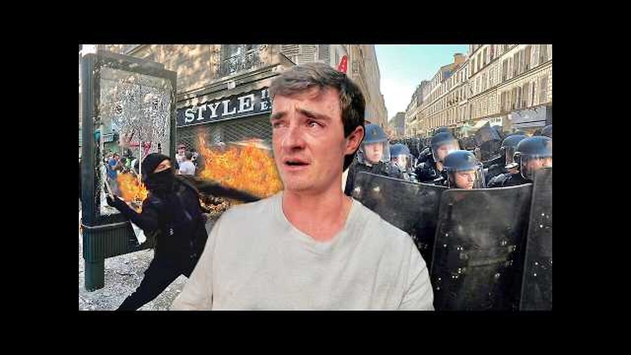 ANTIFA RIOTS IN PARIS SEPT 20/2025