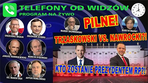 🔴 30/05/25 NA ŻYWO | wRealu24 | KTO ZOSTANIE PREZYDENTEM RP?