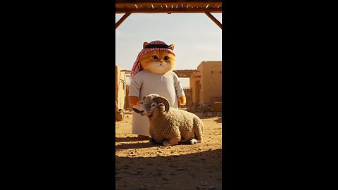 Chubby Cat returns to his legendary ways after Ramadan #fyp #yapayzeka #food #discovery #discov