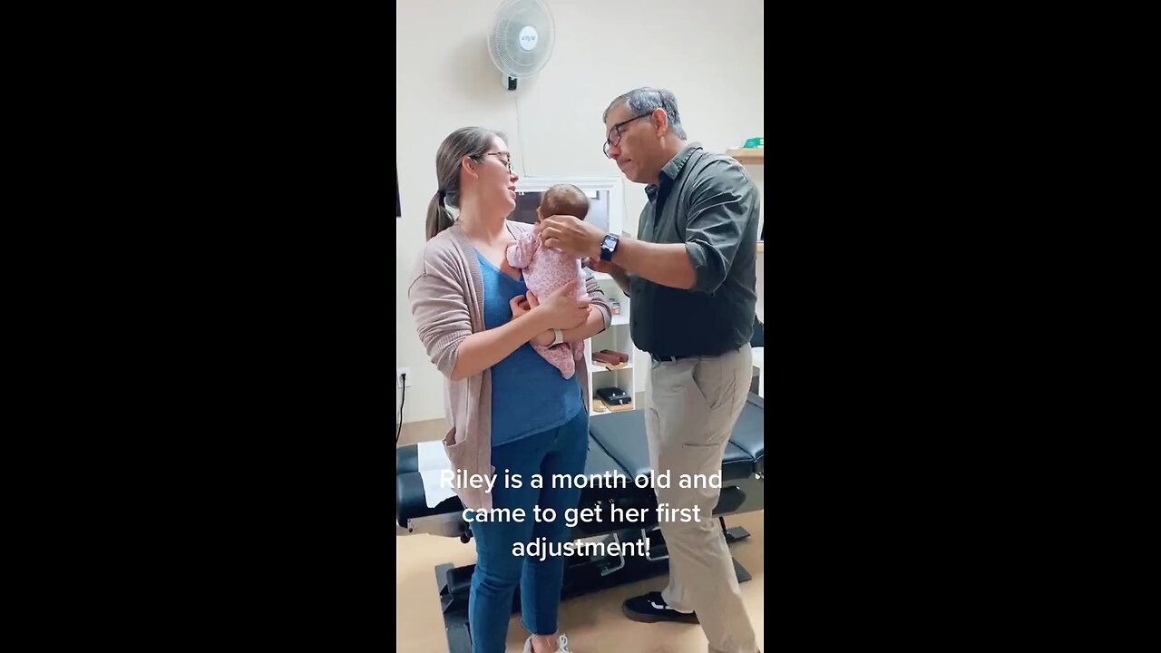 Riley gets her first adjustment