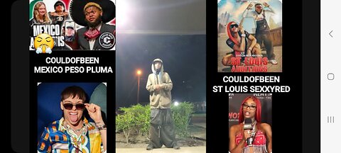 DRUSKI COULD OF BEEN MEXICO PESO PLUMA AN ST LOUIS SEXXYREDD IT GETS REAL GRAPHIC GANG TURNT UP💪🏾🔵