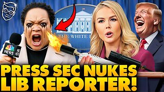 Trump Press Sec TORCHES NBC After South African President FORCED To Watch White Genocide Video🔥