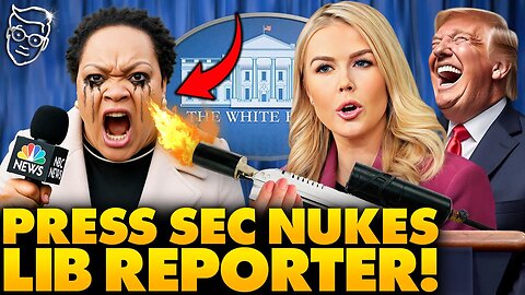 Trump Press Sec TORCHES NBC After South African President FORCED To Watch White Genocide Video🔥