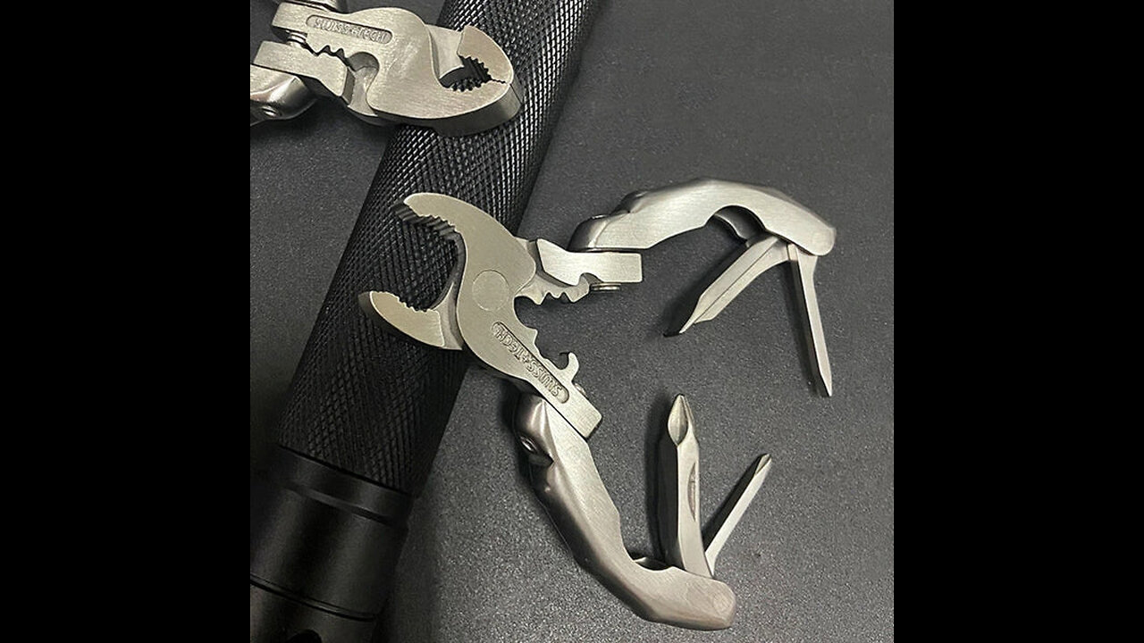 Outdoor Multi-Functional Folding Pliers Mini Camping Tool Set