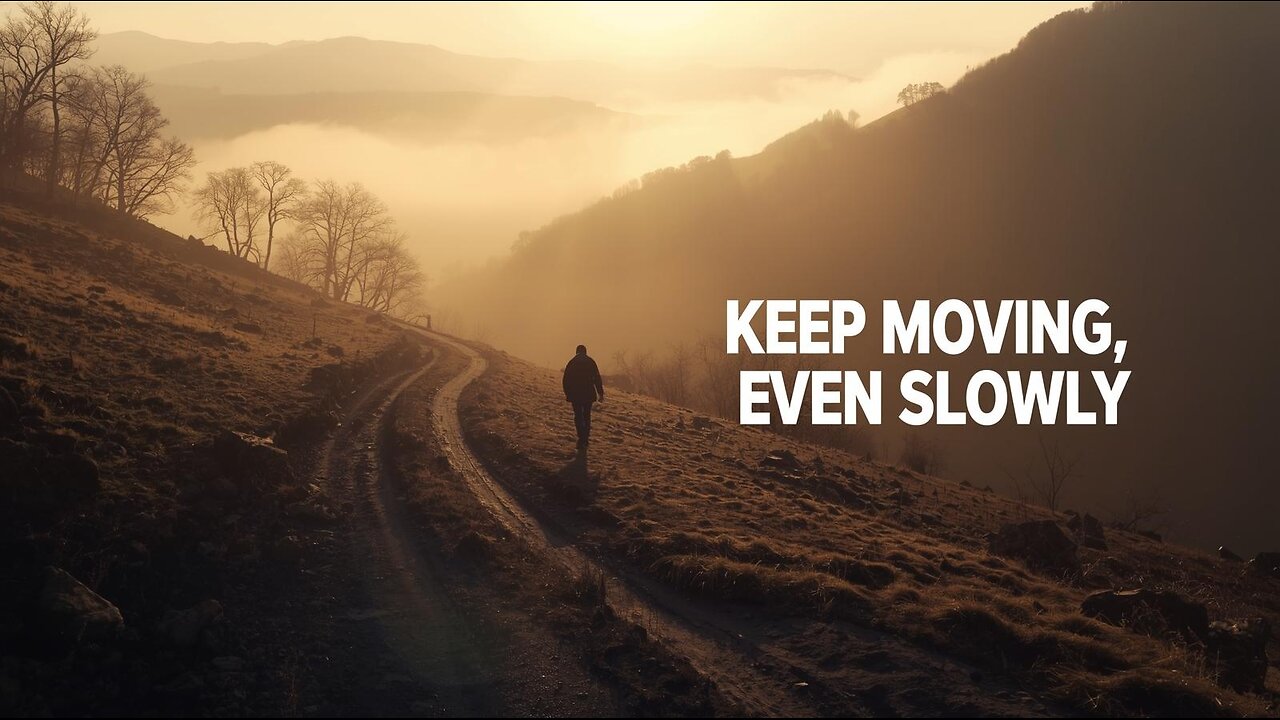 Keep Moving, Even Slowly
