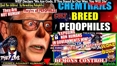 Gates Whistleblower: Chemtrails Drugs Are Turning People Into Pedophiles ('They Live' compilation)