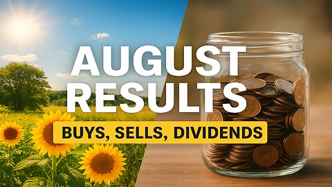 August Portfolio Results Beats the Market & Big Dividend Growth Ahead