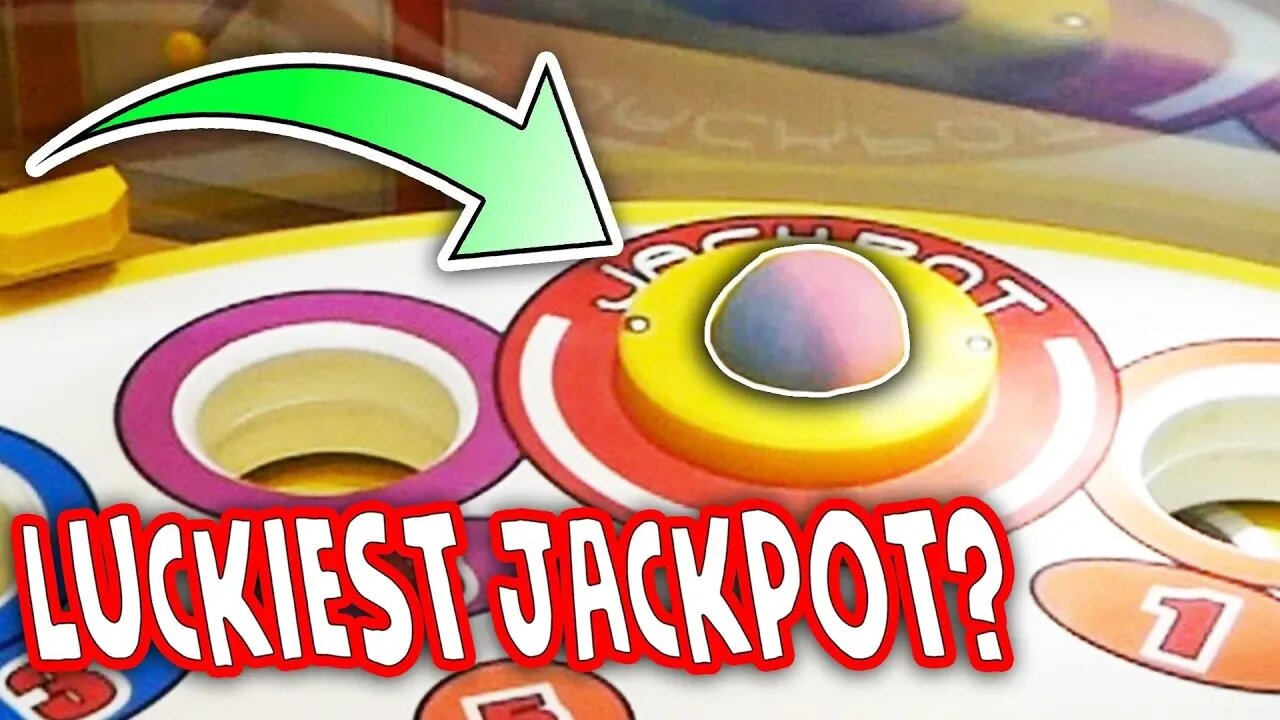 IS THIS THE LUCKIEST ARCADE JACKPOT EVER?