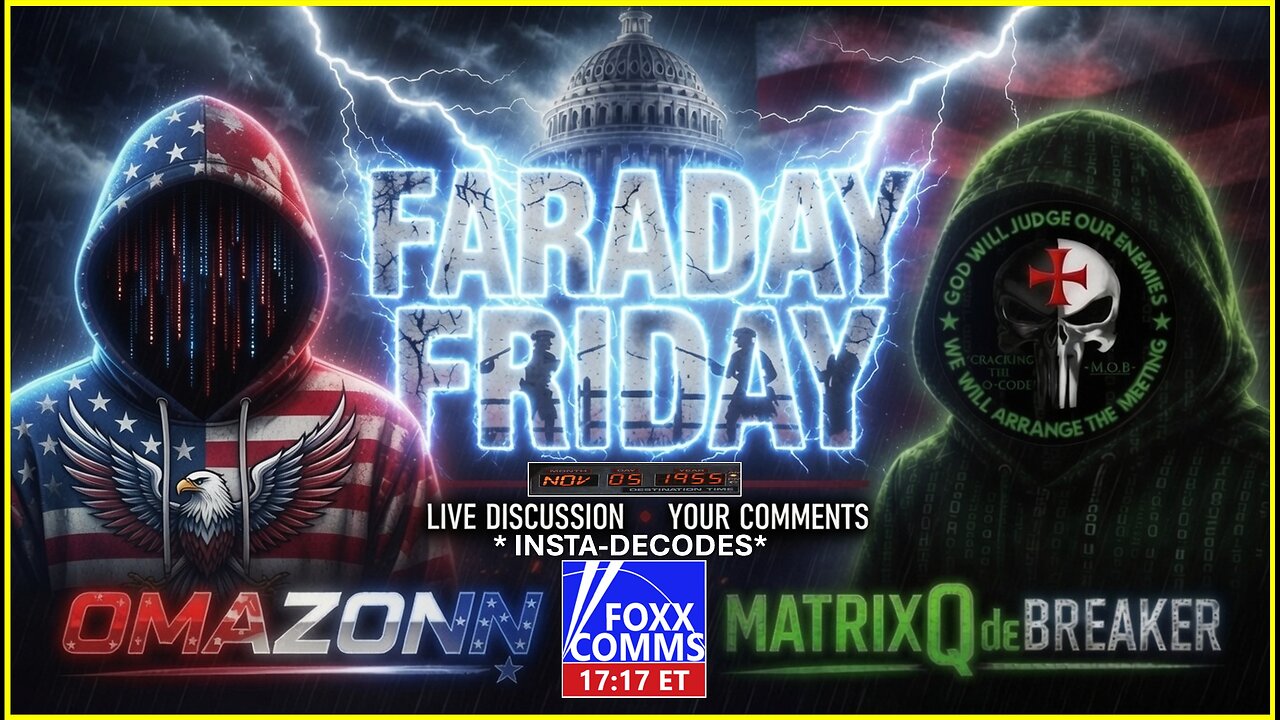 FARADAY FRIDAY #131 ~ THE SWAMP RUNS DEEP.THE NEWS IS FAKE.THE WAR IS REAL. Q
