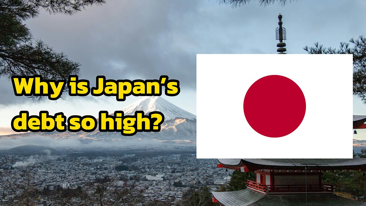 🇯🇵 Why is Japan’s debt so high?