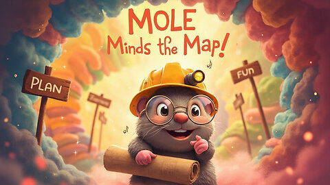 Mole Minds the Map 🗺️ | Clever Kids’ Song About Planning & Teamwork