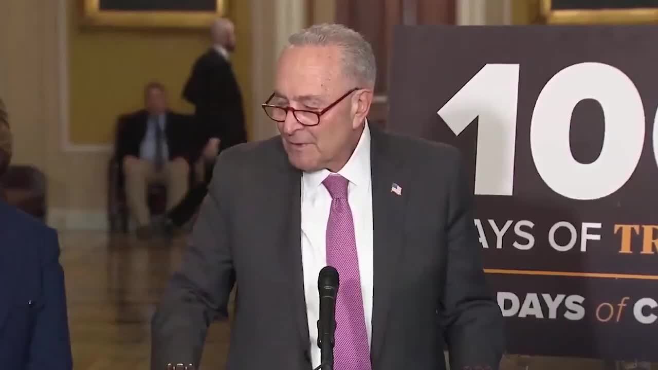 Schumer Suggests Border Is Not Secure: ‘I Don’t Trust Trump’s Numbers’