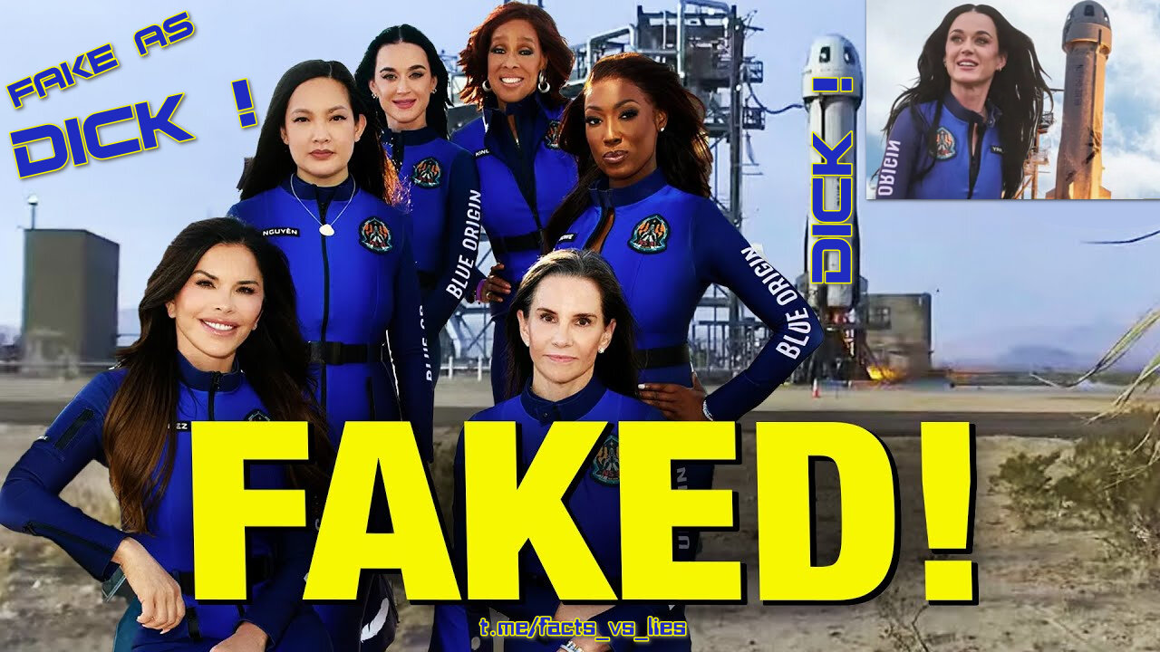 Katy & Co. fly in a DICK to FAKE Space