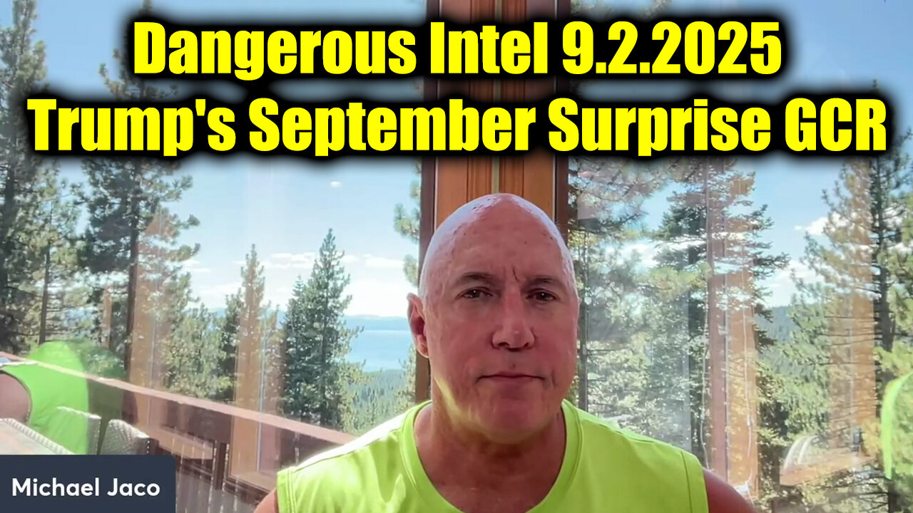 Mike. It's Time, Dangerous Intel. 9-2-25-AT-2PM-CST-00T-EST #TRUTH