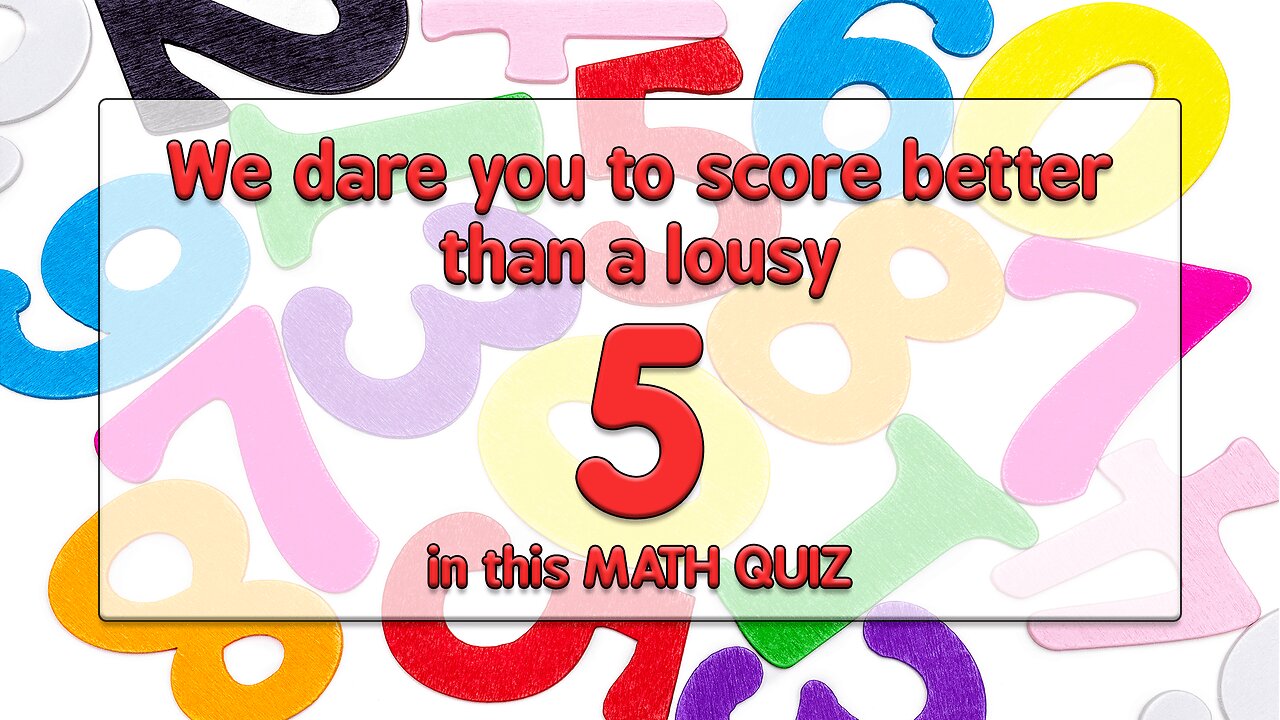 Mathematics Quiz