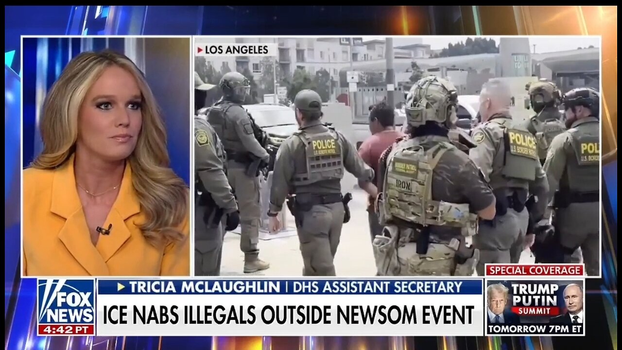 DHS Assistant Secretary: ICE Is Doing What Bass, Newsom Won't Do