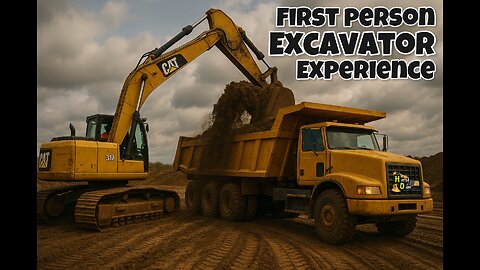 Excavating a new home! POV