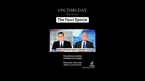 FLASHBACK: The Fauci Special by Grabien