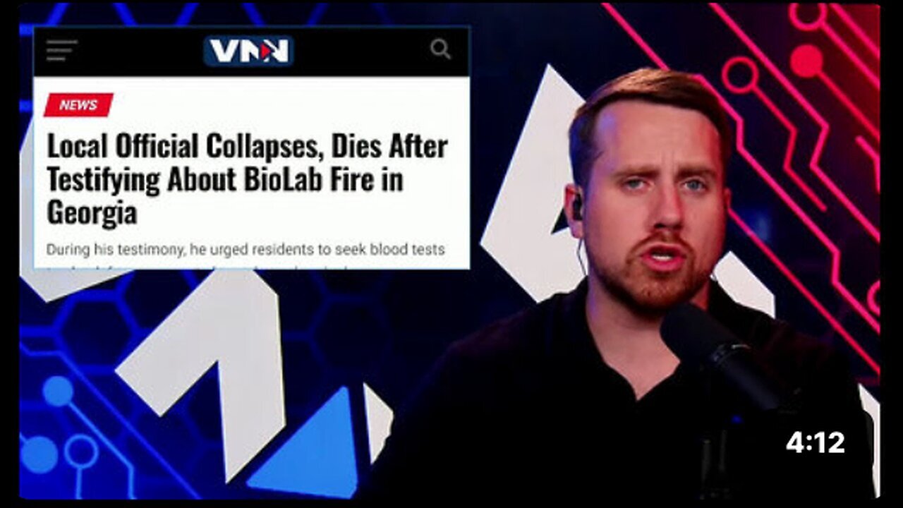 "Mysterious Death of Local Official Following Testimony Against Georgia BioLab"