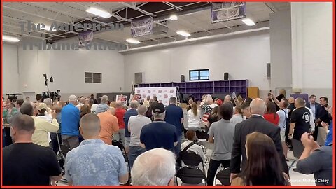 NJ Voters Erupt In Cheers As Dem Flips To GOP At Rally