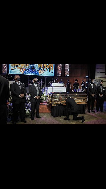 Scumbag Hypocrite: Minneapolis Mayor Jacob Frey Sobbing And Praying At George Floyd's Gold Casket