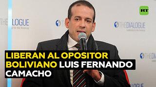 Excarcelan al opositor boliviano Luis Fernando Camacho
