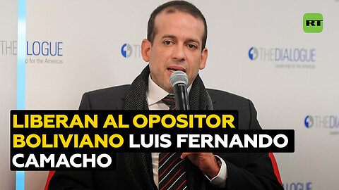 Excarcelan al opositor boliviano Luis Fernando Camacho