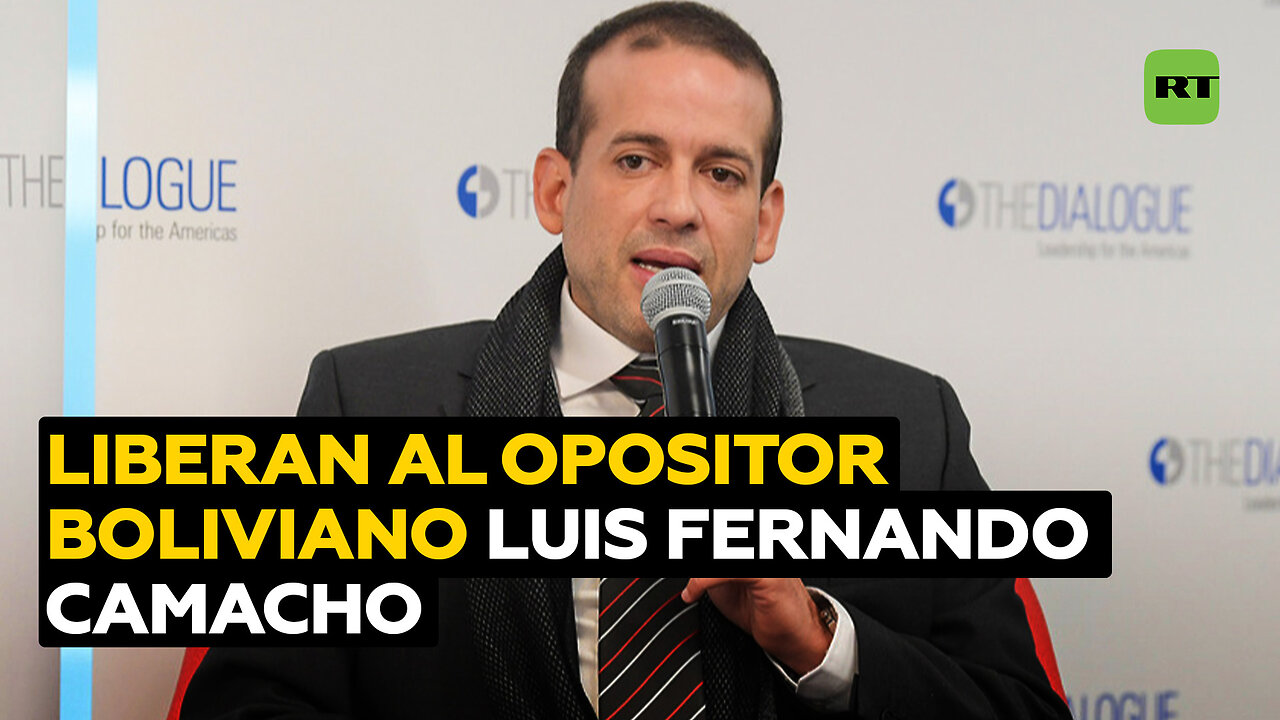 Excarcelan al opositor boliviano Luis Fernando Camacho