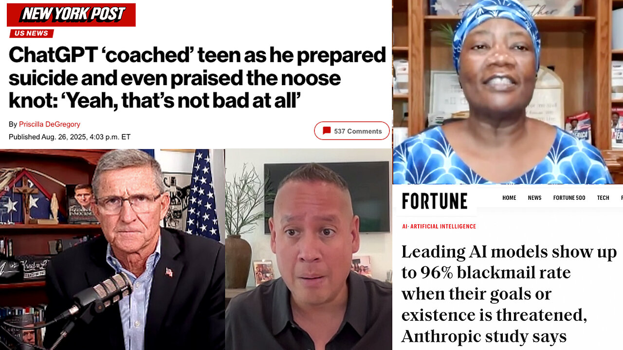 General Flynn | The Dangers of Embracing Artificial Intelligence & Programmable Money / Central Bank Digital Currencies / Stablecoins + Are Daniel 2 & Revelation 13:16-18 Happening Now? + Dr. Stella Andrew Sorchini