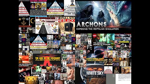 The archons meaning rulers the annunaki wars of the gods for human soul harvesting