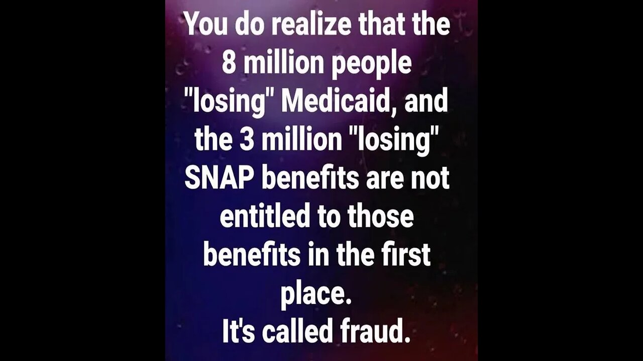 Pres Trump's Big Beautiful Bill REMOVE democrat zombie joe biden open border Illegals From Medicaid