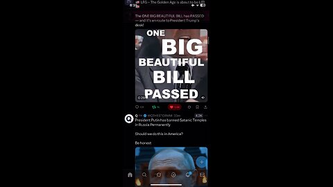 The White House : BBB passed