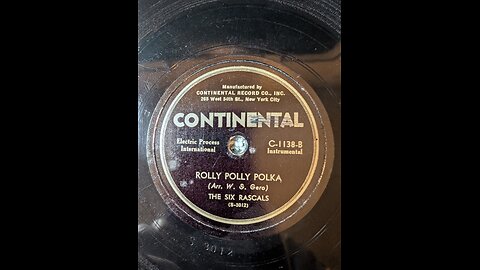 Continental C-1138B Rolly Polly Polka