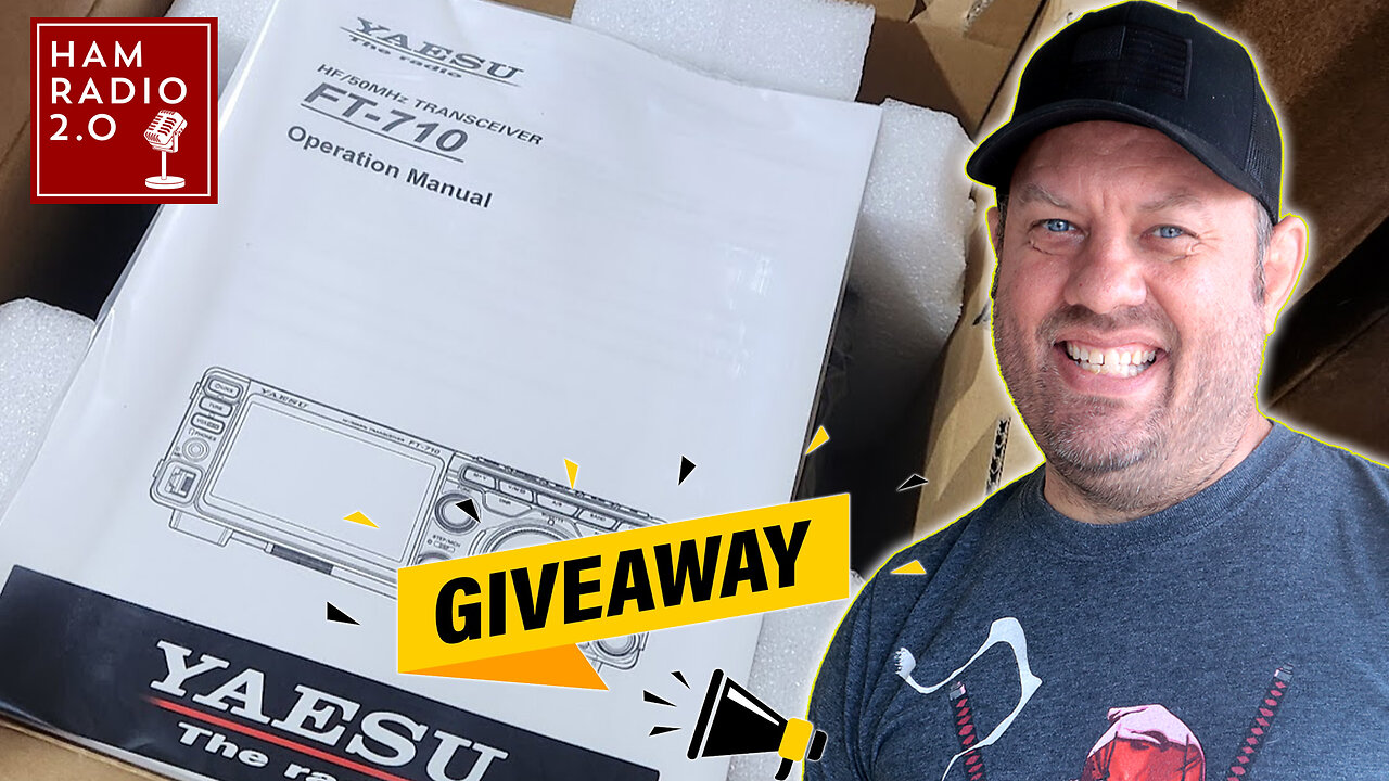 April Giveaway! Tonight We are Giving Away a NEW Yaesu FT-710 Radio! EPOCH Batteries Joins Me...
