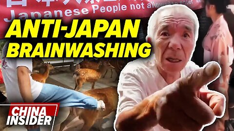 Deer kicking! Japan hate goes NEXT LEVEL!