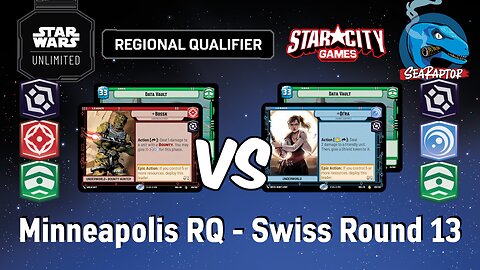 Star Wars Unlimited - Set 4 Minneapolis RQ - Round 13: Bossk vs. Qi'ra