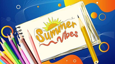 Summer Themed Drawing Stream