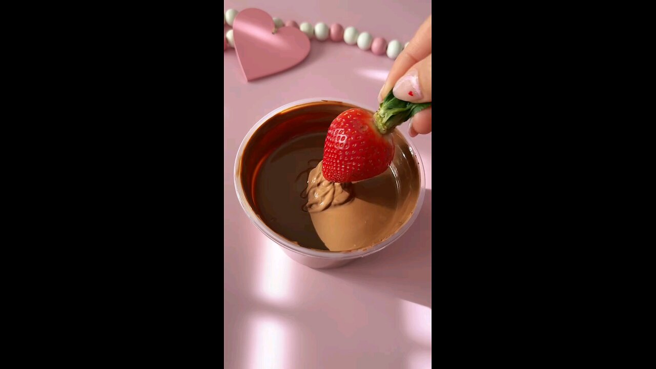 fraise et chocolat