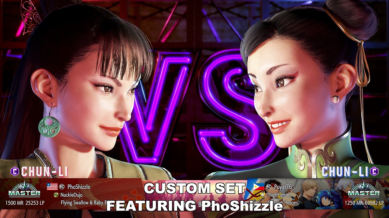 Kuya Kalbo SF6 Custom Set with PhoShizzle 2025 Summer July session.