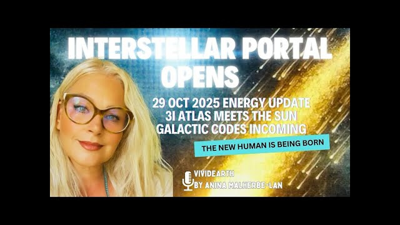 INTERSTELLAR PORTAL OPENS | 29 Oct 2025 Energy Update ✧ 3I/ATLAS Ignited by the SUN!
