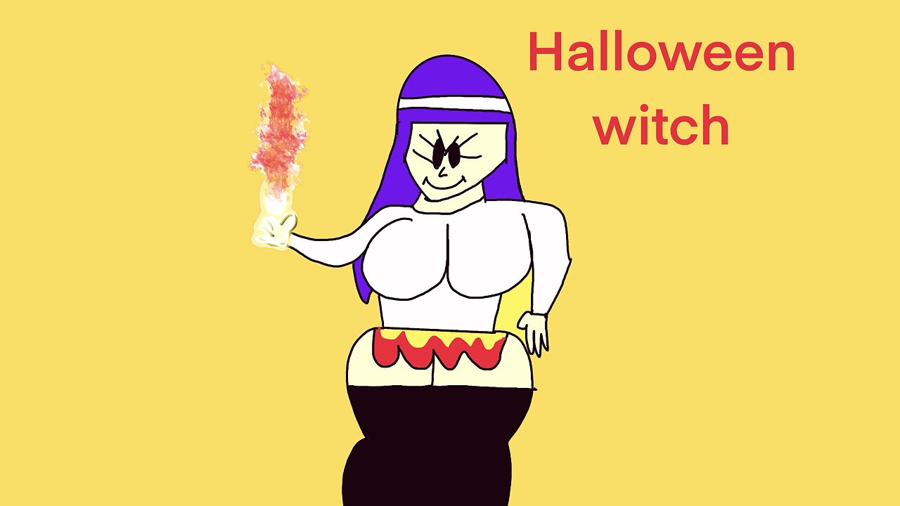 Halloween witch