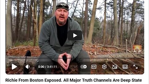 All/Most Major Truth Channels Are NWO Deep-State Agents! Richie From Boston & 20+ Suspects EXPOSED!!