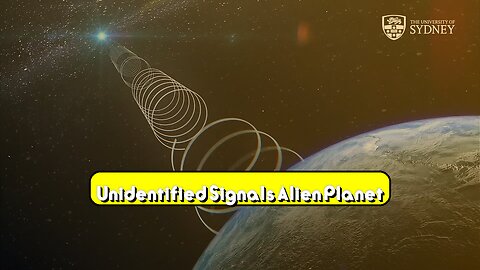 Unidentified Signals: Alien Planet? #SpaceMystery #CosmicSignals #UnknownPlanet