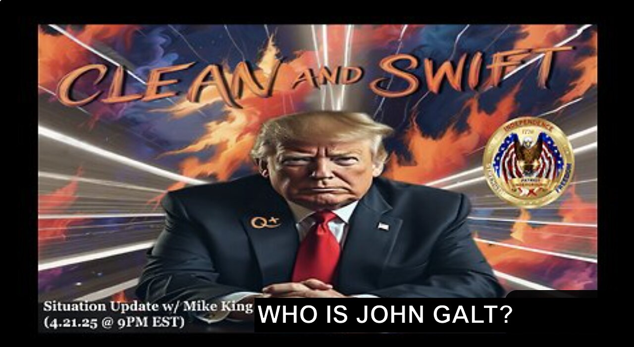 PATRIOT UNDERGROUND W/ WEEKLY COMMS AND Q DROP DECODE. DEATH OF THE POPE. SGANON
