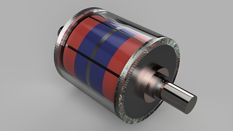 Bushing Hall-effect DC Motor (Inverted)