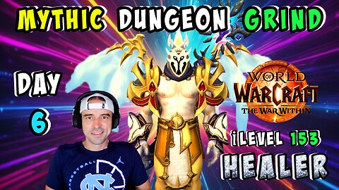 🔴LIVE - DAY 6 - WOW NOOB TAKES ON MYTHIC + DUNGEON SYSTEM - ilvl 154 - WORLD OF WARCRAFT - NEFFEX