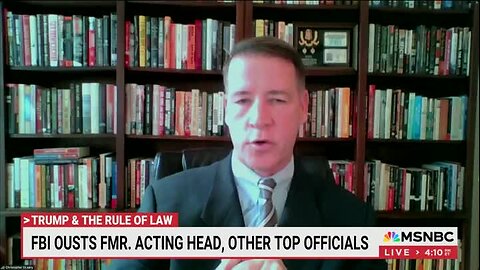 Andrew Weissmann on Fired Fmr. FBI Officials: Agents and Lawyers Don’t Get to Choose the Cases, They Get Assigned