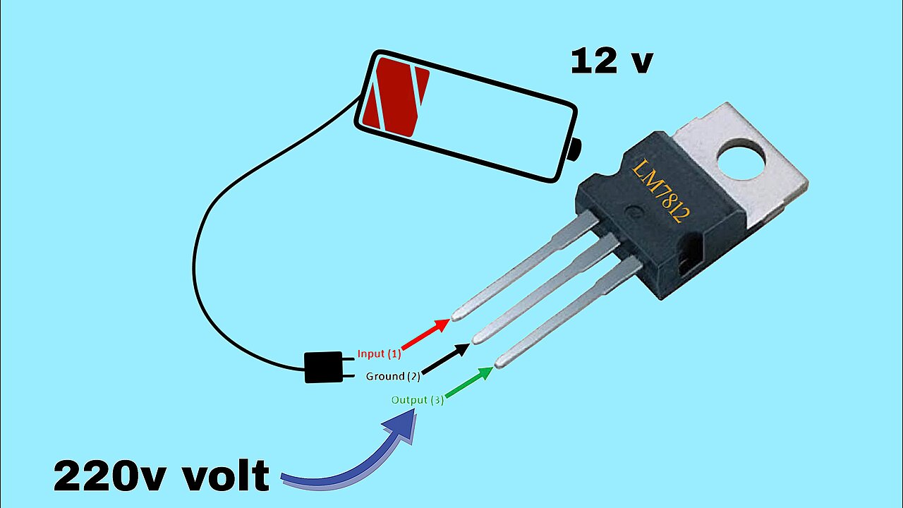 12 volt battery charger kaise banaye