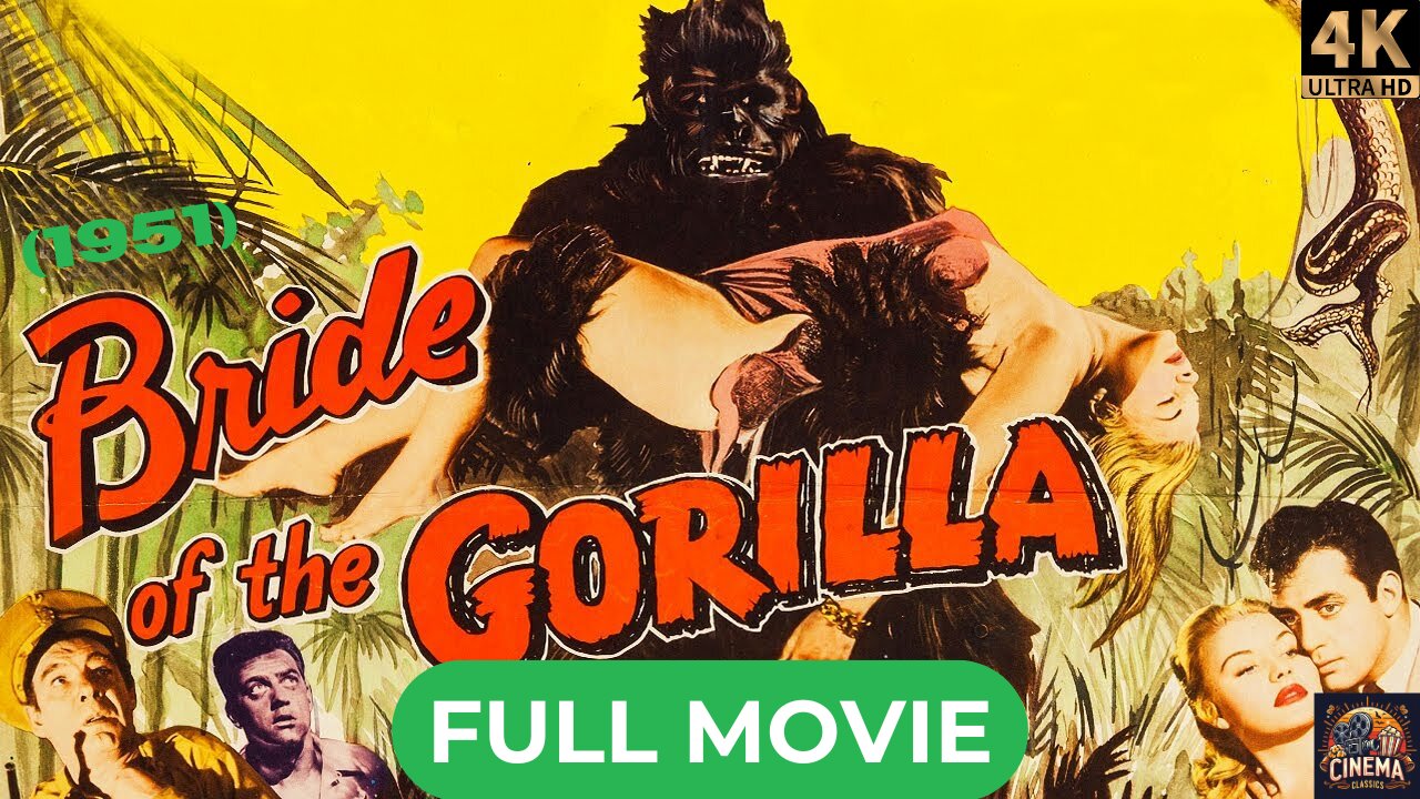 Bride of the Gorilla (1951) | Classic Horror Full 4K HD Movie