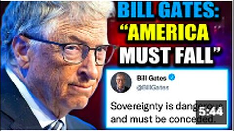 "Bill Gates Urges Western Countries to Relinquish Sovereignty to WHO"